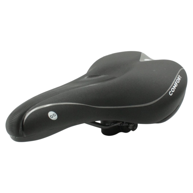 Сідло мтв "VELOMAN" № 524-100 BSK, чорне фото westvelo.com