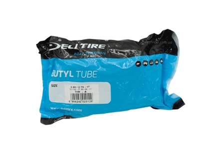 Камера "17" 2.50/2.75-17 (70/100-17"80/9017) DELI TIRE Індонезія (TR-4)