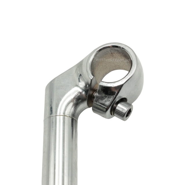 Винос руля сталь-алюміній, для дорожнього велосипеда Ø22.2мм. L-300мм. Ø25.5мм. нікель (HS008) фото westvelo.com