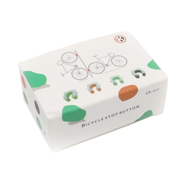 Тримач велосипеда CK-002 настінний пластик малий фото westvelo.com