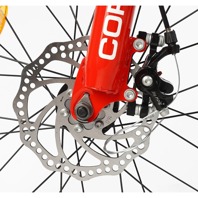 Велосипед 20 MG Corso «NEXT» NX-20319 магній 11.5", (к-т SHIMANO) чорно-червоний фото westvelo.com