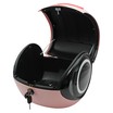 Кофр (багажник) для мотоцикла задній LIPAI (350х350х260) 32L рожевий глянцевий, крапля фото westvelo.com