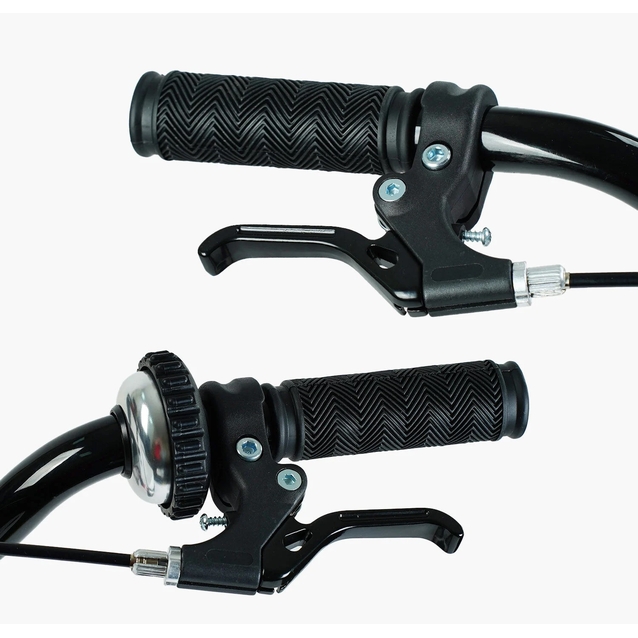 Дитячий велосипед 18 AL Corso «TAYGER» TG-21702 алюмінієва рама рожево-білий, ручне гальмо, дод. колеса, дзвоник, бутилочка фото westvelo.com