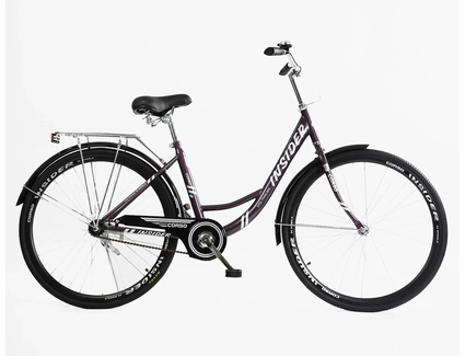 Міський велосипед 26 ST Corso «INSIDER» SD-26256 сталь 16,5", темно-фіолетовий