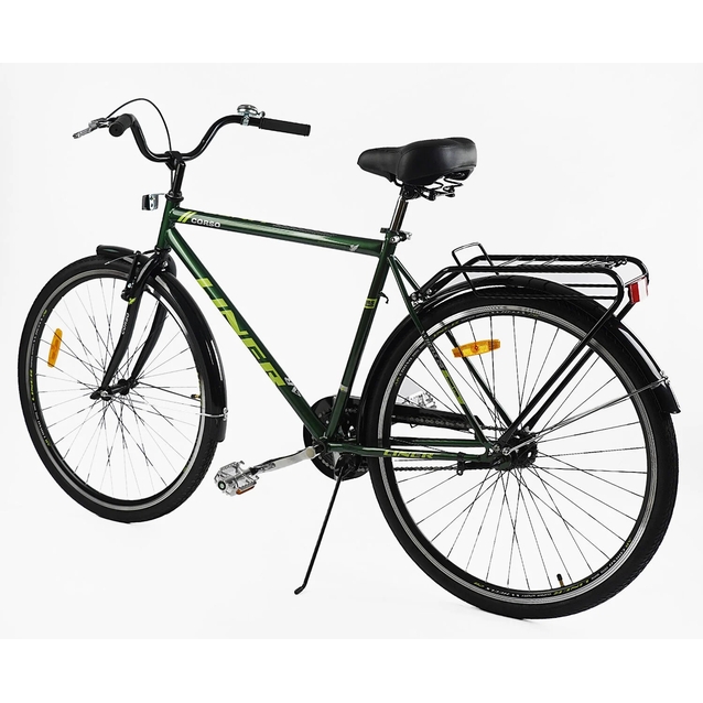 Міський велосипед 28 ST Corso «LINER» LN-28081 сталь 19", зелено-салатовий фото westvelo.com