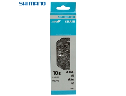 Ланцюг спорт. 10 передач SHIMANO HG54 / XMN‑066 116 ланок + замок