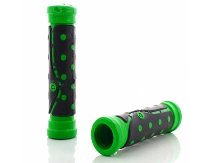 Гріпси гумові "Крапка" чорно-зелені