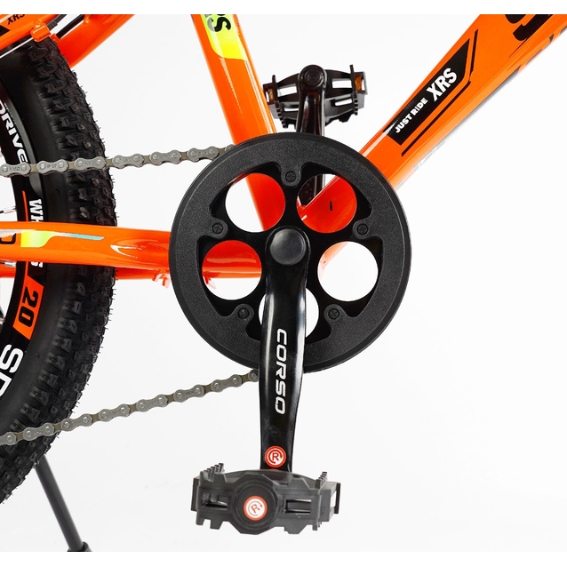 Велосипед 20 ST Corso «SPIRIT» ST-20458 сталь 12", (к-т SHIMANO) помаранчевий фото westvelo.com