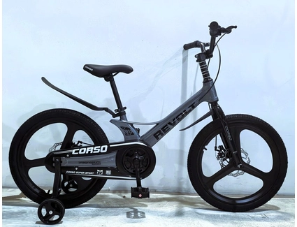 Дитячий велосипед 18 MG Corso «REVOLT» RV-18720, магнієва рама, графітовий