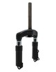 Вилка (10) амортизаційна, під Disk-brake, чорна, для електросамоката фото westvelo.com