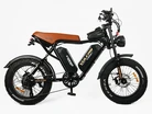 Електрофетбайк 20 ST Corso «VULCAN» L-89127 сталь, двигун 1200W, акумулятор 2х48V 18Ah літієвий, (к-т SHIMANO) чорно-коричневий фото westvelo.com