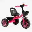 Дитячий велосипед 3-х колісний EVA (піна) Best Trike SL-12011 рожевий, дзвіночок, 2 кошики