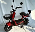 Електроскутер Corso «RAVEN-L» RV-463097 двигун 800W, акумулятор 60V 24Ah літій-залізо-фосфатний, червоний, колеса 10" фото westvelo.com