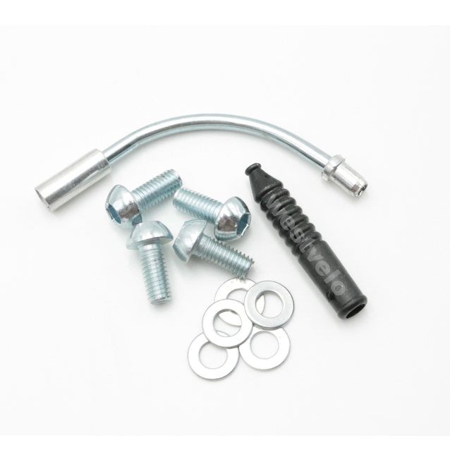 Гальма V-brake (перед + зад) алюміній нікель фото westvelo.com