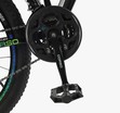Велосипед 26 AL Corso «PULSAR» PL-26407 алюміній 13", (к-т SHIMANO) чорно-салатово-синій фото westvelo.com