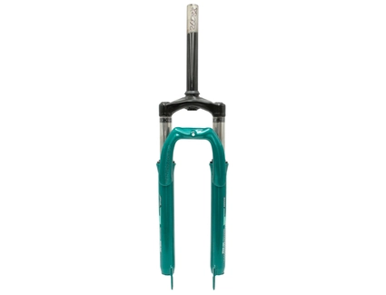 Вилка 26 аморт. безрізьб. CORSO (088), смарагдова, disk, шток Ø28.6 L-210mm