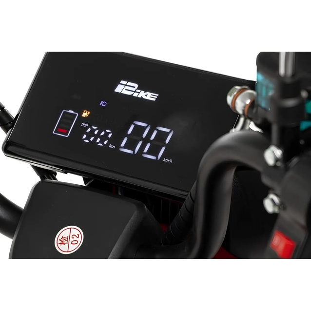 Трицикл Corso «OSTIN» SN-077150, двигун 1000W, акумулятор 72V 23Ah графеновий, синій + 1 ящик. акум, колеса 10" фото westvelo.com