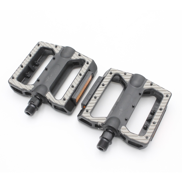 Педалі пластик FPD-420, лопата чорно-сірий, (Тайвань) фото westvelo.com