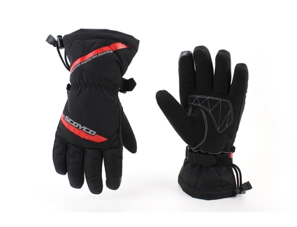 Мото рукавиці (XL) SKOYCO (MC 41) (утеплені) чорно-червоні