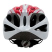 Вело шолом "TK Sport" 074 (56 см) з мигалкою, біло-червоний фото westvelo.com