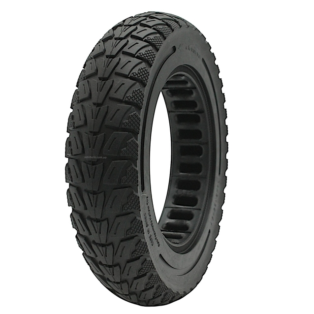 Покришка 10-2.125-6.1 CITYNEYE (Ø157 - 36,5мм) лита (Перфорована) безкамерка для електросамоката (195) фото westvelo.com