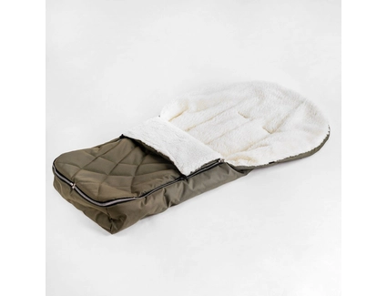 Конверт на хутрі хакі