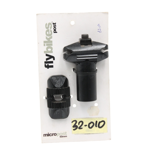 Труба сідла BMX Ø25.4 мм алюміній, L-50 мм, Flybikes Micropost (кр-ння Pivotal) (Тайвань) чорна фото westvelo.com