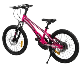 Велосипед 20 MG Corso «SPEEDLINE» MG-52782 магній 11", (к-т SHIMANO) рожевий