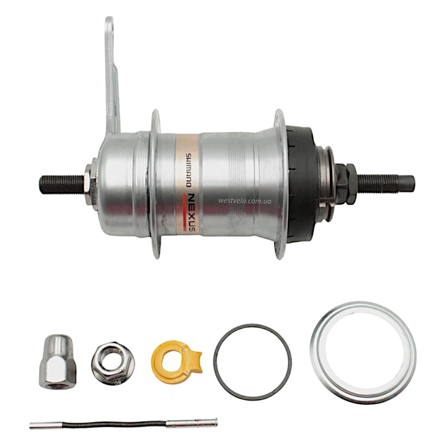 Втулка планетарна Shimano NEXUS (SG-3C41) 3 передачна (L-1700мм на 26 Ø) + комплект (зірка22) INDONESIA фото westvelo.com