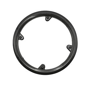 Захист зірки передньої мтв 4 дирки великий чорний тип 2