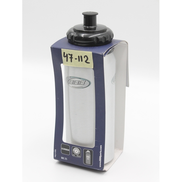 Фляга 680 ml BBB BWB-25 "AluTank" AL мат. чорн.срібний фото westvelo.com