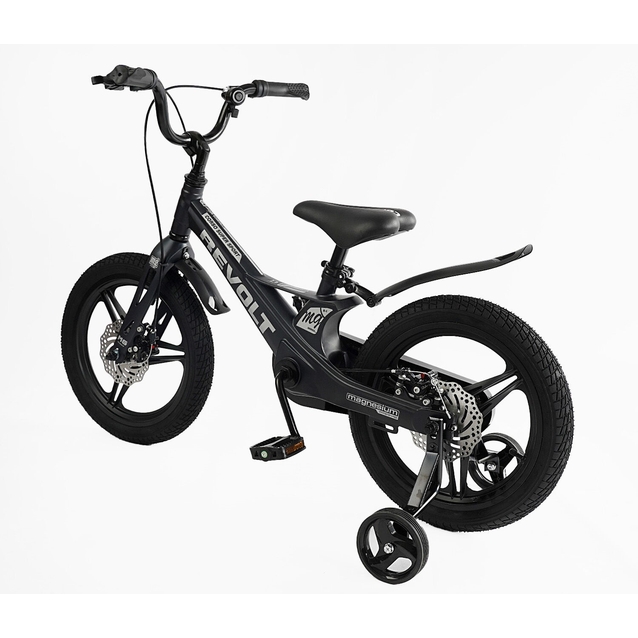 Дитячий велосипед 16 MG Corso «REVOLT» MG-16305, магнієва рама, чорний фото westvelo.com