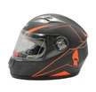 Мото шолом, закритий (XS 53-54) F2 830-2 Інтеграл,Neon orange #2, чорний матовий фото westvelo.com