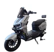 Електроскутер Corso «KANO» KN-150412, двигун 2000W, акумулятор 72V 30Ah літій-залізо-фосфатний, срібний колеса 12/10" фото westvelo.com