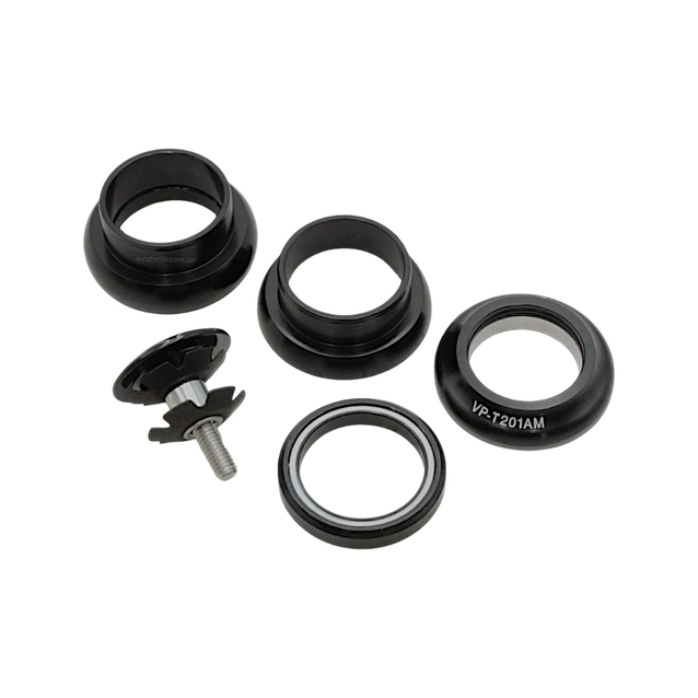 Рульовий набір мтв безрізьбовий VP (T201AM) Ø28.6 (34/30) (1-1/8) пром підшипник фото westvelo.com