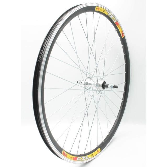 Колесо 28-29 зад, обід 2-ний чорний, втулка AL на віночках фото westvelo.com