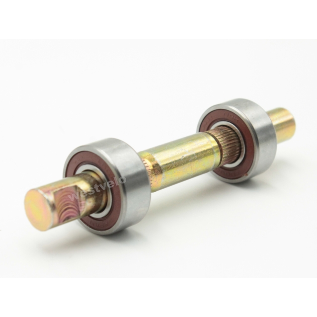 Каретка Україна КВУ (вал + пром підшипники 902 JAPAN,Японія) фото westvelo.com