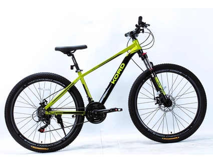Велосипед 27.5 AL Corso «KORD» KD-27094 алюміній 15.5", (к-т SHIMANO) чорно-оливковий