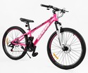 Велосипед 26 ST Corso «GENESIS»  T-26125 сталь 13", (к-т SunRun) рожевий фото westvelo.com