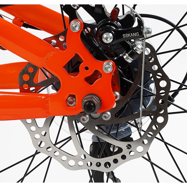 Велосипед 24 ST Corso «PRIMARY» PR-24800 сталь 11", (к-т Saiguan) помаранчевий фото westvelo.com