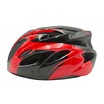 Вело шолом "TK Sport" 074 (56 см) з мигалкою, чорно-червоно-сірий фото westvelo.com