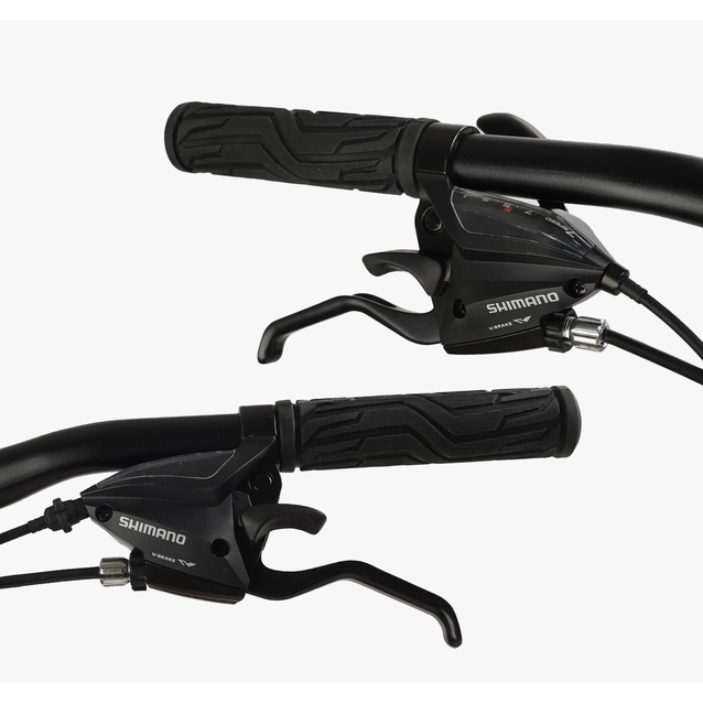 Велосипед 26 ST Corso «REND» RD-19087 сталь 15", (к-т SHIMANO) чорно-червоний фото westvelo.com