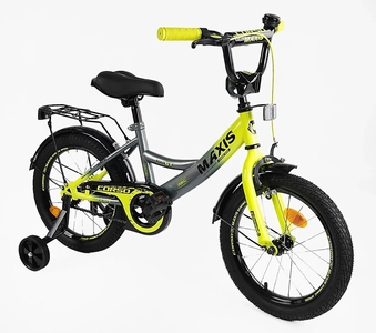 Дитячий велосипед 18 ST Corso «MAXIS» CL-18922 сіро-жовтий