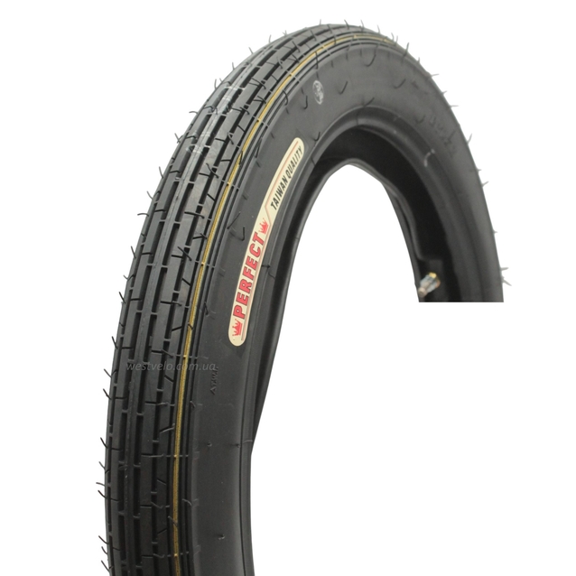 Покришка "17" 2.75-17 PERFECT (PF-367) дорожня + камера TT фото westvelo.com