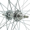 Колесо 24 зад, обід AL 1-ний чорний, втулка М на віночках фото westvelo.com