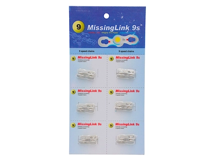 Замок ланцюга спорт 9s ( блістер 6 шт ) Missing Link