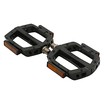 Педалі алюміній проми широкі FPD-388, чорні, з змінними шипами (Тайвань) фото westvelo.com