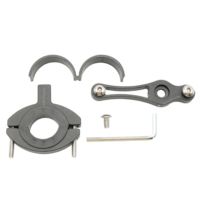 Кріплення фляготримача алюміній універсальне фото westvelo.com