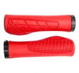 Гріпси ергономічні червоні з замком чорним L-132 фото westvelo.com