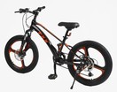 Велосипед 20 MG Corso «FXX» MG-20403 магній 11", (к-т SHIMANO) чорно-помаранчевий фото westvelo.com